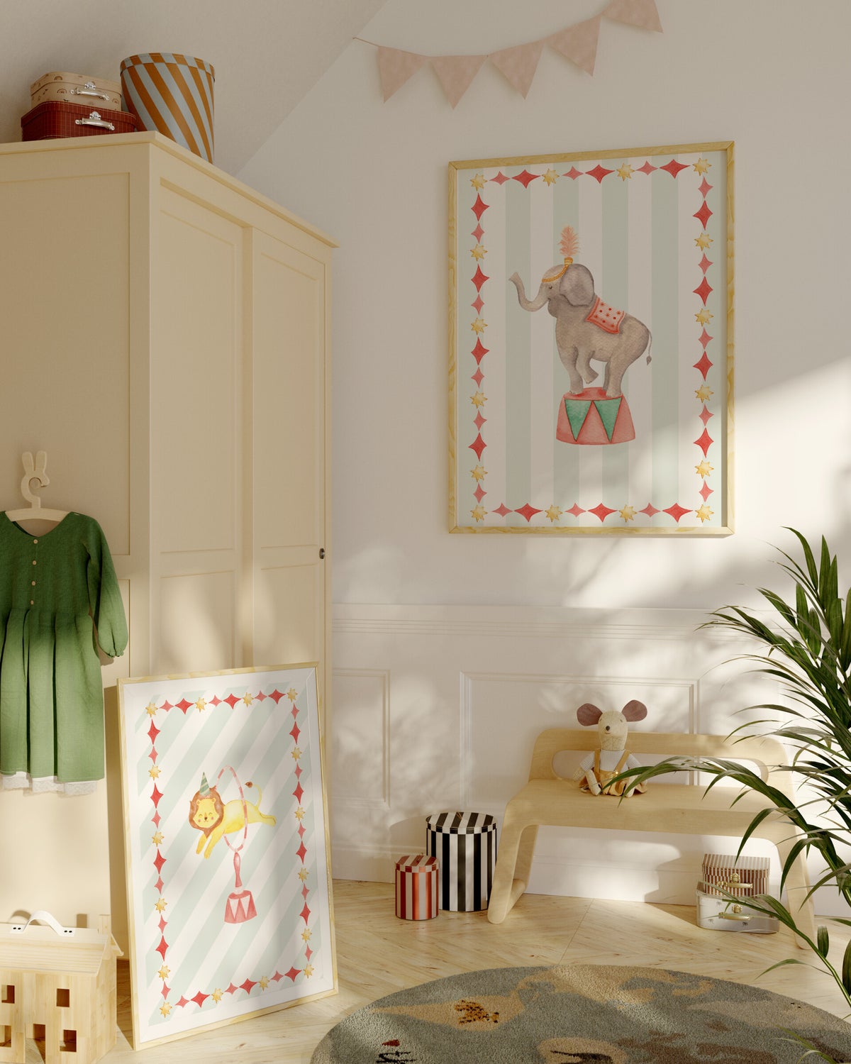 Zo mix & match je posters en tegeltjes voor een speels effect
