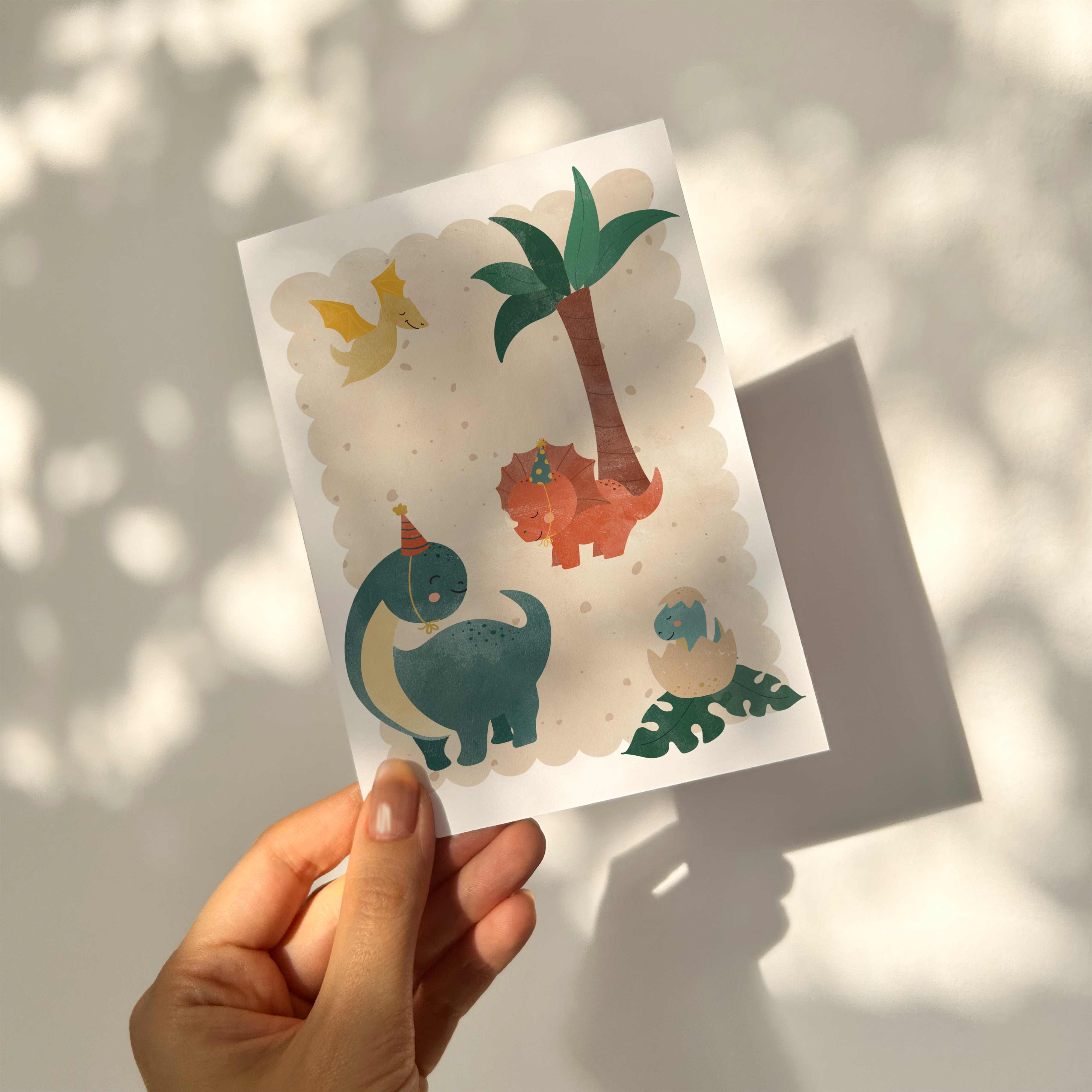 Dino uitnodigingen kinderfeestje