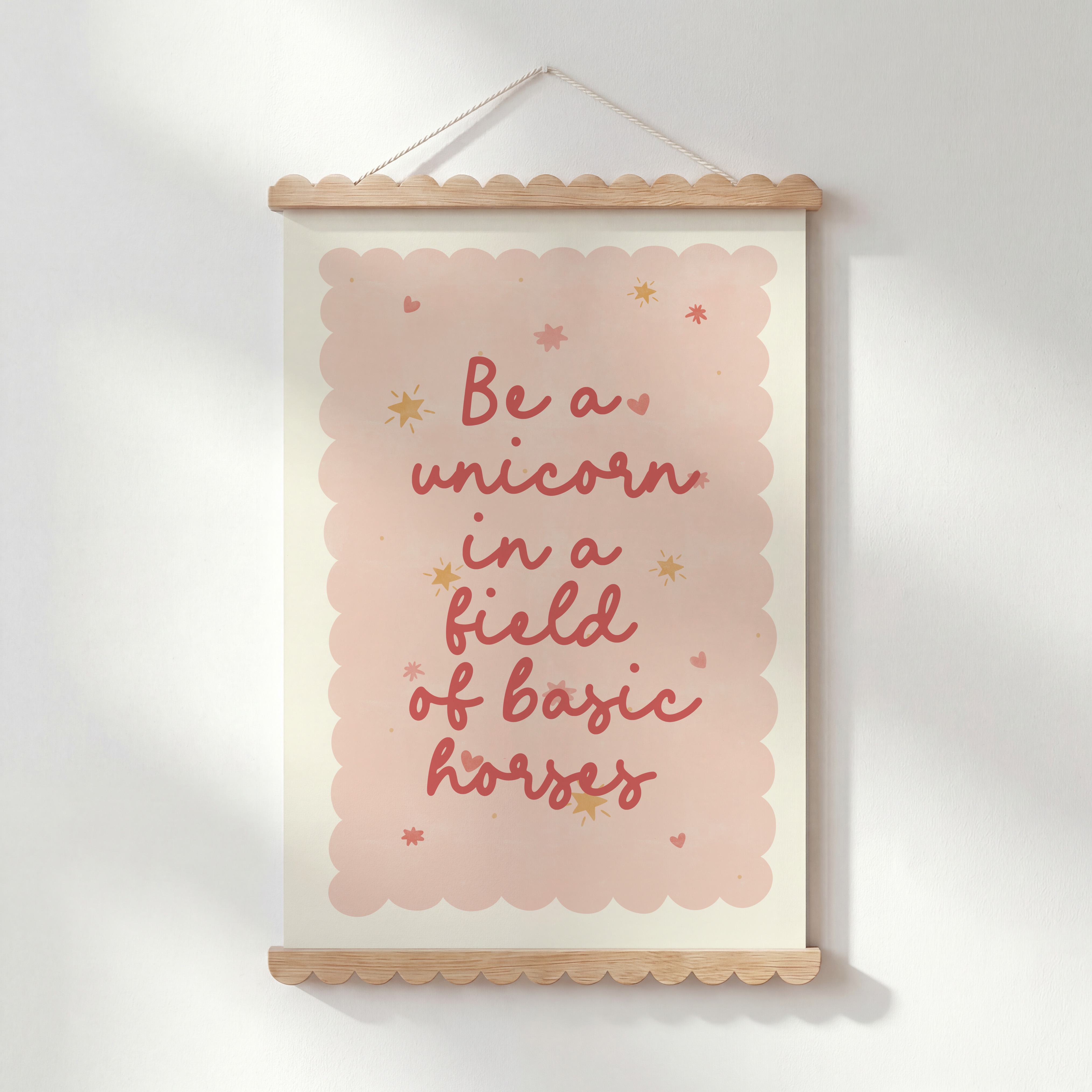 Be a Unicorn kinderkamer print